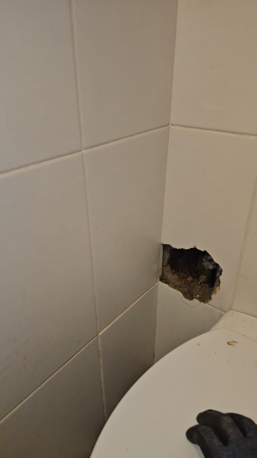 Aras Tesisat saha çalışması